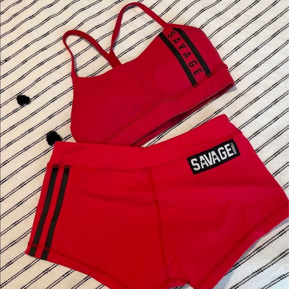 SAVAGE BARBELL SET SIZE (S)